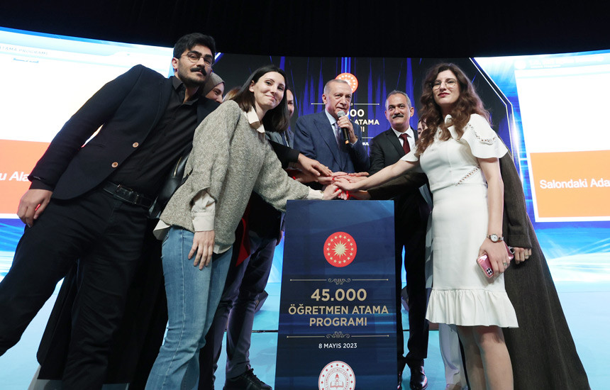 45 bin öğretmen ataması yapıldı 