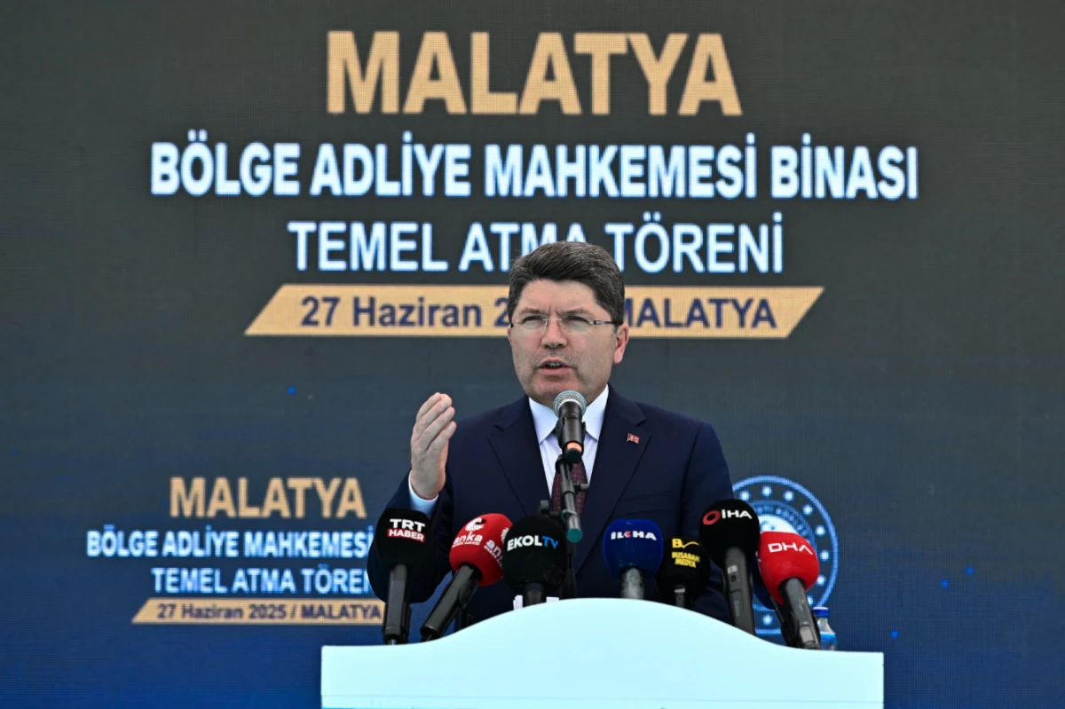 Adalet Bakanı Tunç, Malatya'da