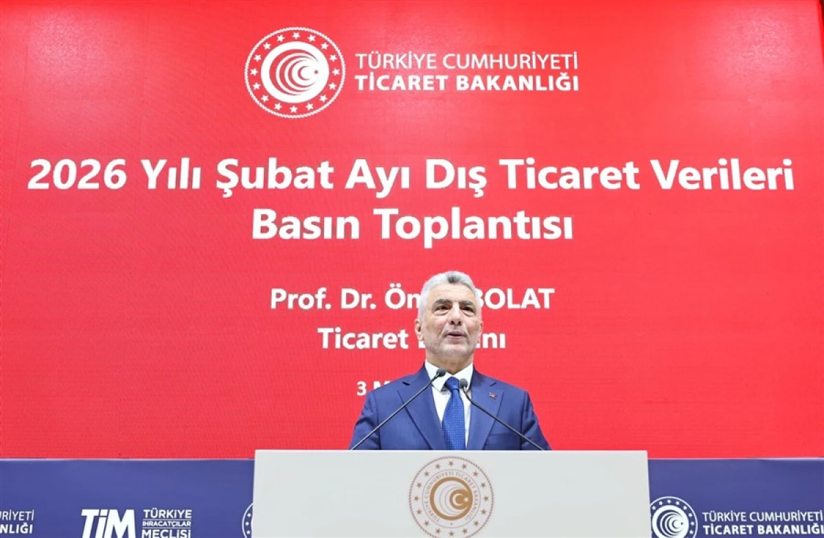 Bakan Bolat A&ccedil;ıkladı: Şubatta İhracatta Tarihi Başarı