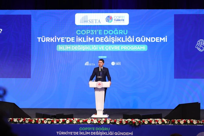 Bakan Kurum: &ldquo;Enerji krizleri ve b&ouml;lgesel savaşlar karşısında, su ve gıda g&uuml;venliği COP31&rsquo;de T&uuml;rkiye&rsquo;nin en kritik g&uuml;ndem başlıkları olacak&rdquo;
