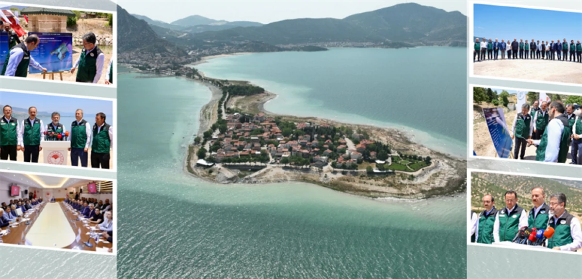 Bakan Yumaklı, Eğirdir Gölü Su Eylem Planı'nı Açıkladı