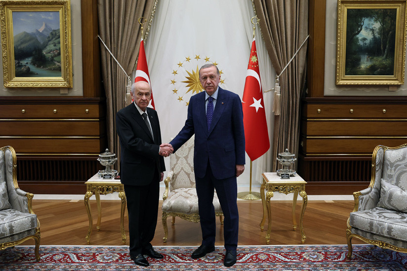 Beştepe'de Erdoğan-Bahçeli zirvesi!