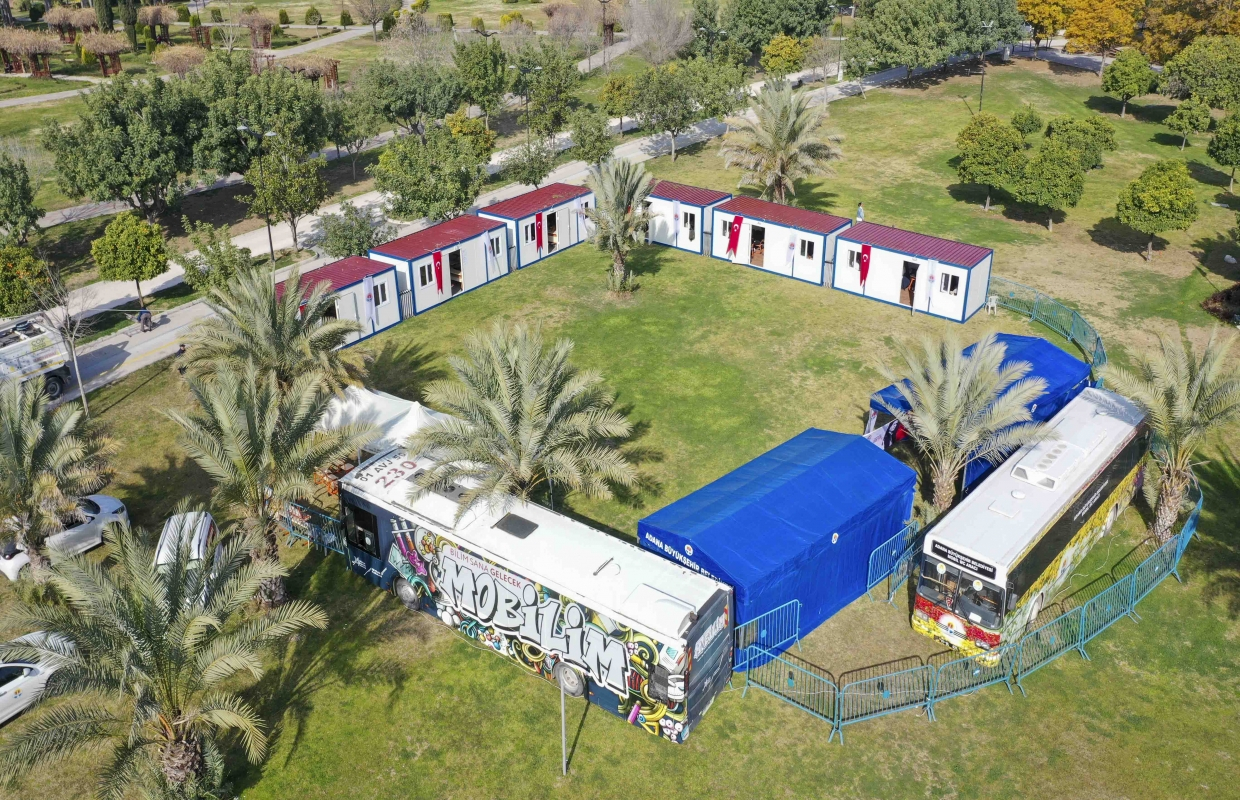 Büyükşehir Kurs Merkezi, Konteyner Eğitim Alanına Dönüştürüldü