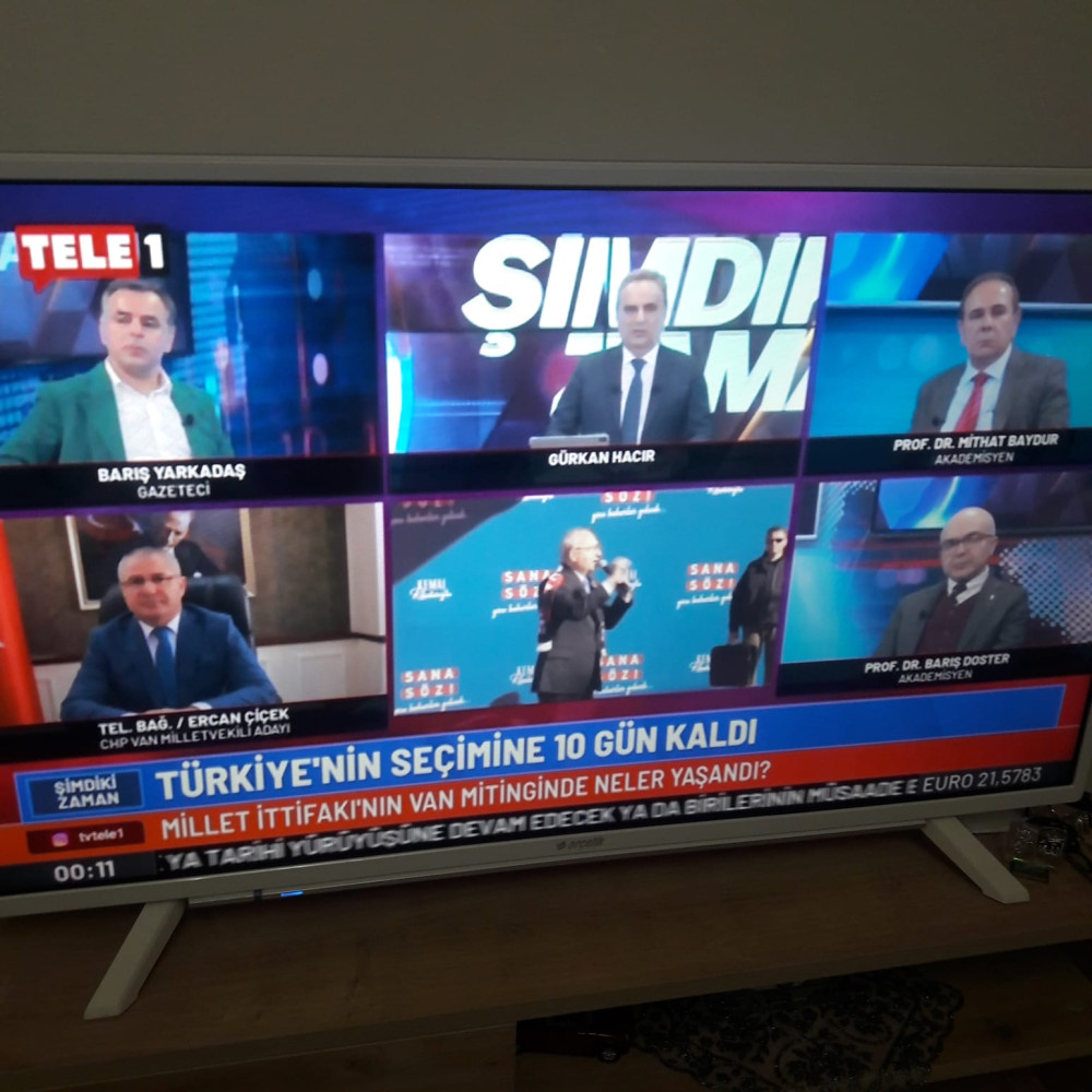 CHP Van Adayı Ercan &Ccedil;i&ccedil;ek, TELE 1 Yayınında İddialı Konuştu  