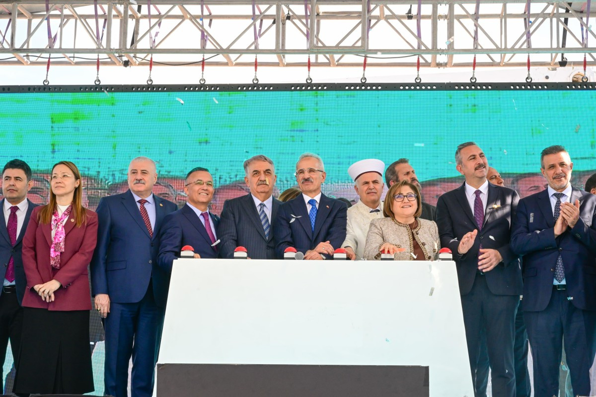 Gaziantep'te dev projenin temeli atıldı