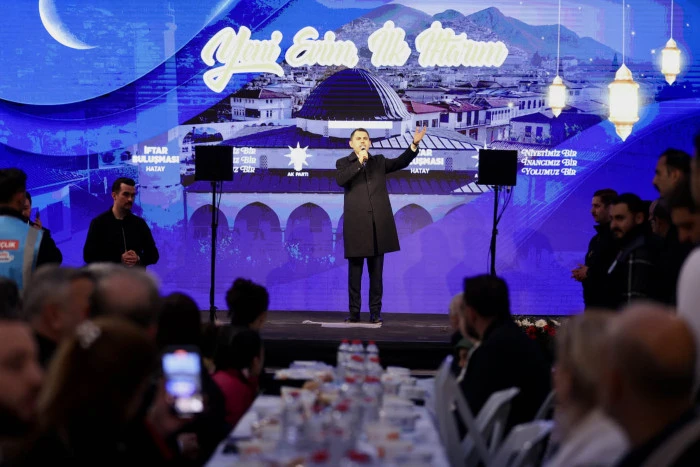 İftar Programında Konuşan Murat Kurum: &ldquo;Hatay Yeniden Ayağa Kalkıyor&rdquo;