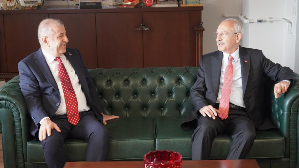 Kılıçdaroğlu, Ümit Özdağ ile görüştü