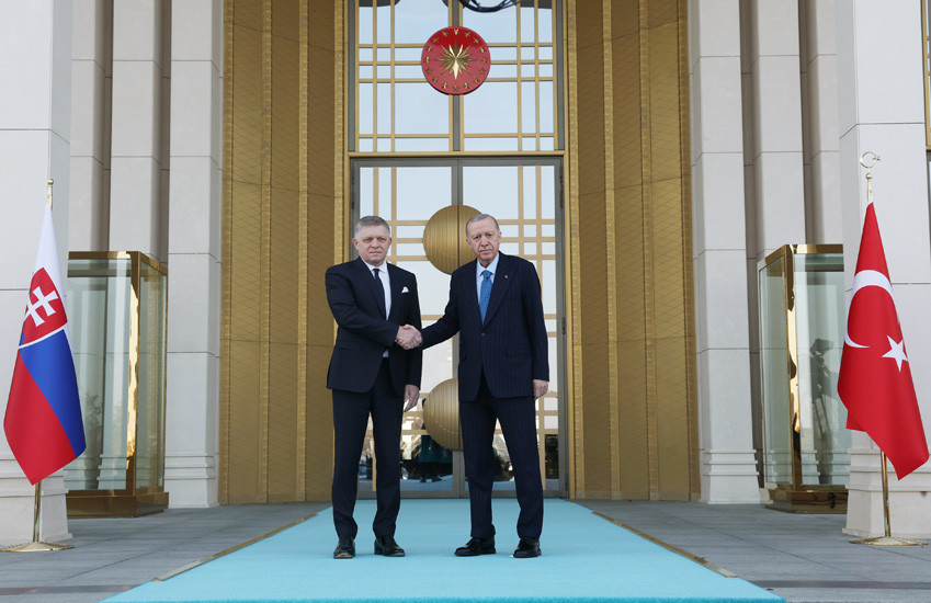 Slovakya Başbakanı Robert Fico, Ankara'da
