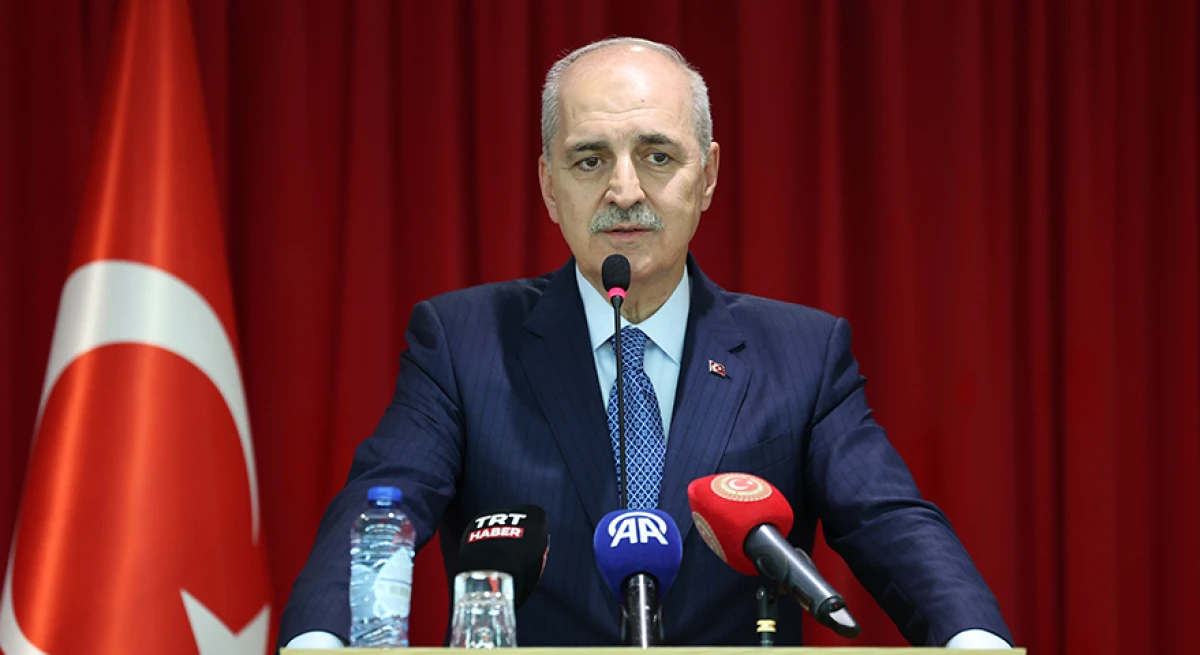 TBMM Başkanı Kurtulmuş, Brüksel'de 