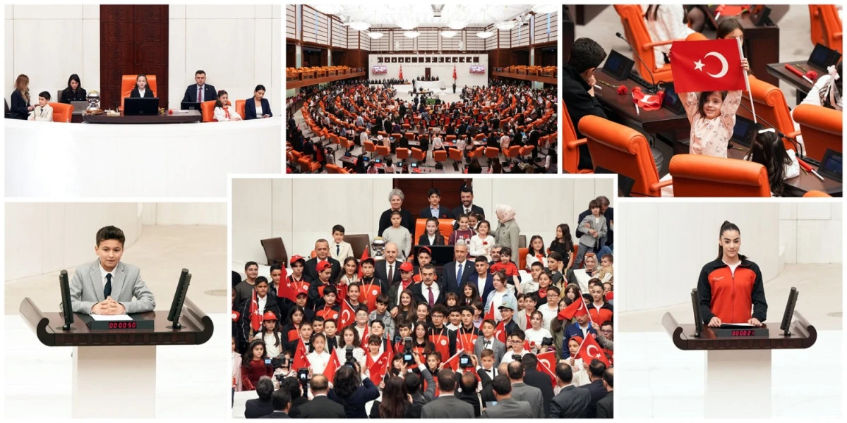 TBMM &Ccedil;OCUK &Ouml;ZEL OTURUMUNU, 6. SINIF &Ouml;ĞRENCİSİ İNCİ YILDIZ ŞENT&Uuml;RK Y&Ouml;NETTİ