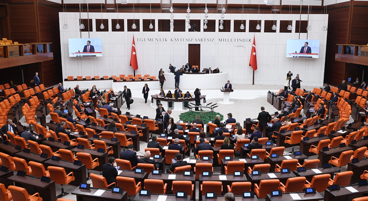 TBMM GENEL KURULU TOPLANDI