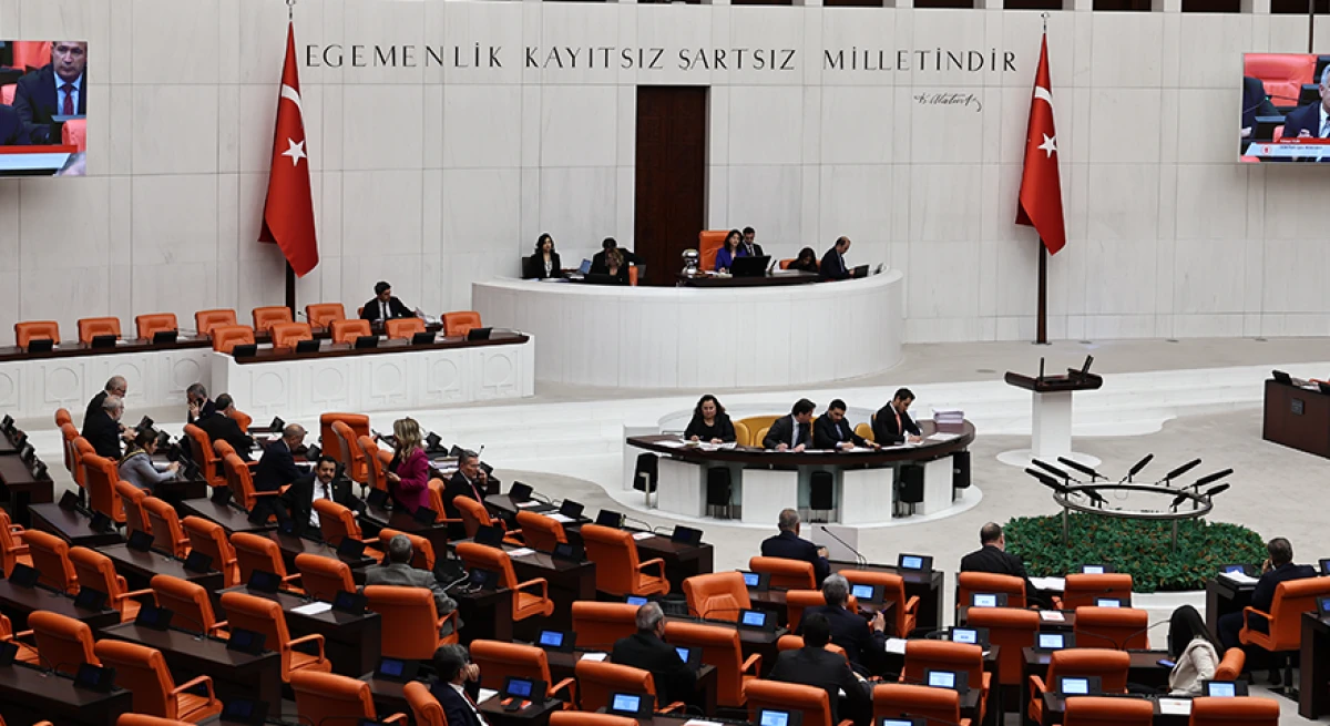 TBMM GENEL KURULU TOPLANDI