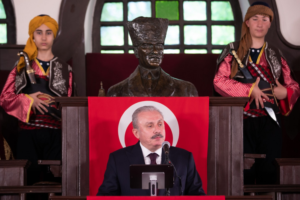 TBMM'nin açılışının 103. yıl dönümünde Birinci Meclis'te tören düzenlendi