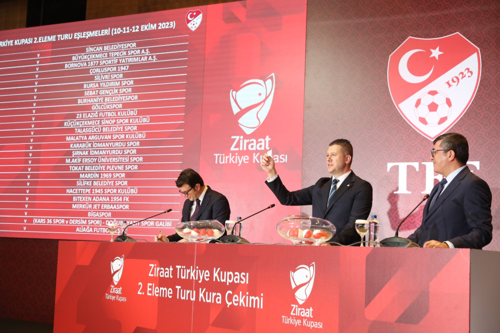 Ziraat Türkiye Kupası 2. Eleme Turu kura çekimi yapıldı
